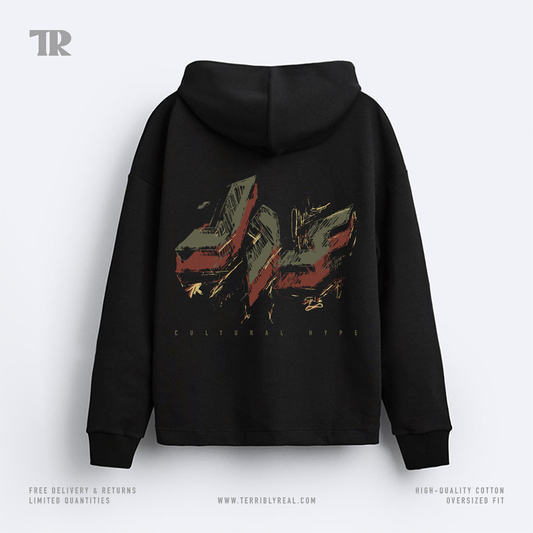 KARAK Oversized Hoodie | Premium Cotton | Black